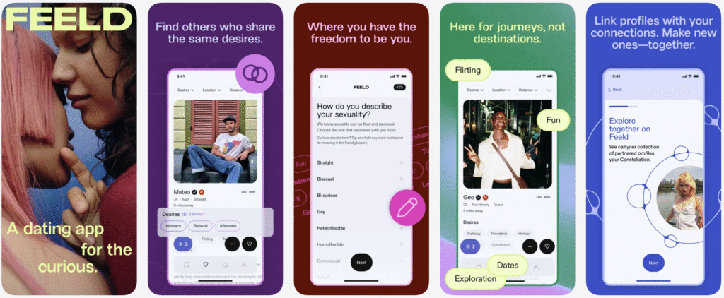Feeld app to date & flirt